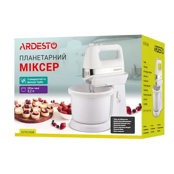 მიქსერი Ardesto Mixer KSTM-500W, 6 image - TechMall.geმიქსერი Ardesto Mixer KSTM-500W, 6 image - TechMall.ge ,მიქსერი Ardesto Mixer KSTM-500W, 6 image - TechMall.ge