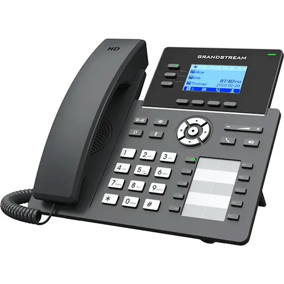IP ტელეფონი Grandstream GRP2604P Carrier-Grade IP Phones 3 lines 6 SIP accounts 10 BLF keys Dual 10/100/1000 Mbps, 2 image - TechMall.geIP ტელეფონი Grandstream GRP2604P Carrier-Grade IP Phones 3 lines 6 SIP accounts 10 BLF keys Dual 10/100/1000 Mbps, 2 image - TechMall.ge ,IP ტელეფონი Grandstream GRP2604P Carrier-Grade IP Phones 3 lines 6 SIP accounts 10 BLF keys Dual 10/100/1000 Mbps, 2 image - TechMall.ge