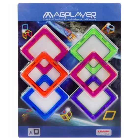 კონსტრუქტორი Magplayer Additional set of 6 e. MPC-6 - TechMall.geკონსტრუქტორი Magplayer Additional set of 6 e. MPC-6 - TechMall.ge ,კონსტრუქტორი Magplayer Additional set of 6 e. MPC-6 - TechMall.ge