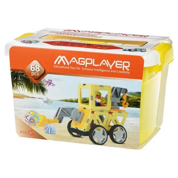 კონსტრუქტორი Magplayer Designer magnetic box set 68 e. MPT2-68, 2 image - TechMall.geკონსტრუქტორი Magplayer Designer magnetic box set 68 e. MPT2-68, 2 image - TechMall.ge ,კონსტრუქტორი Magplayer Designer magnetic box set 68 e. MPT2-68, 2 image - TechMall.ge