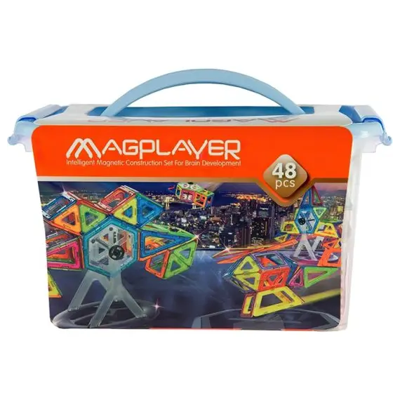 მაგნიტური კონსტრუქტორის ნაკრები Magplayer Designer magnetic set 48 e. MPT-48 - TechMall.geმაგნიტური კონსტრუქტორის ნაკრები Magplayer Designer magnetic set 48 e. MPT-48 - TechMall.ge ,მაგნიტური კონსტრუქტორის ნაკრები Magplayer Designer magnetic set 48 e. MPT-48 - TechMall.ge