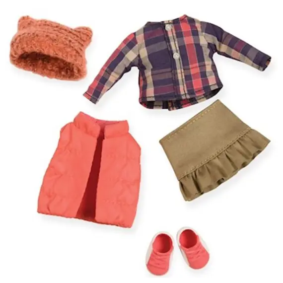 თოჯინის ტანსაცმელი LORI 6" DOLL PUFFER VEST OUTFIT, 2 image - TechMall.geთოჯინის ტანსაცმელი LORI 6" DOLL PUFFER VEST OUTFIT, 2 image - TechMall.ge ,თოჯინის ტანსაცმელი LORI 6" DOLL PUFFER VEST OUTFIT, 2 image - TechMall.ge