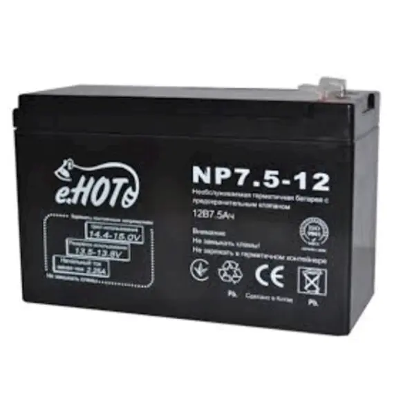 უწყვეტი კვების ბლოკის აკუმულატორი ENOT NP7.5-12 battery 12V 7.5 Ah - TechMall.geუწყვეტი კვების ბლოკის აკუმულატორი ENOT NP7.5-12 battery 12V 7.5 Ah - TechMall.ge ,უწყვეტი კვების ბლოკის აკუმულატორი ENOT NP7.5-12 battery 12V 7.5 Ah - TechMall.ge
