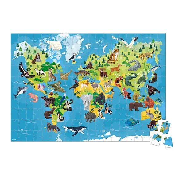 სათამაშო თავსატეხი Janod Educational Puzzle Endangered Animals, 4 image - TechMall.geსათამაშო თავსატეხი Janod Educational Puzzle Endangered Animals, 4 image - TechMall.ge ,სათამაშო თავსატეხი Janod Educational Puzzle Endangered Animals, 4 image - TechMall.ge