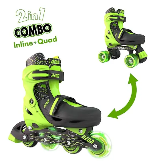 როლიკები NEON COMBO SKATES (SIZE 12-2) GREEN 4L/13L/16L CL 4PK - TechMall.geროლიკები NEON COMBO SKATES (SIZE 12-2) GREEN 4L/13L/16L CL 4PK - TechMall.ge ,როლიკები NEON COMBO SKATES (SIZE 12-2) GREEN 4L/13L/16L CL 4PK - TechMall.ge
