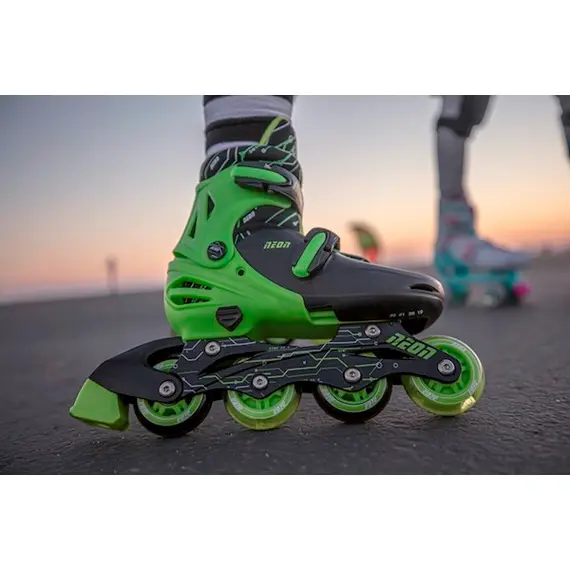 როლიკები NEON COMBO SKATES (SIZE 12-2) GREEN 4L/13L/16L CL 4PK, 4 image - TechMall.geროლიკები NEON COMBO SKATES (SIZE 12-2) GREEN 4L/13L/16L CL 4PK, 4 image - TechMall.ge ,როლიკები NEON COMBO SKATES (SIZE 12-2) GREEN 4L/13L/16L CL 4PK, 4 image - TechMall.ge