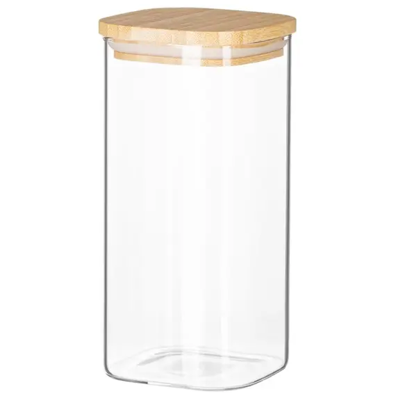 ქილა Ardesto Jar Fresh, 700 ml, square, glass, bamboo - TechMall.geქილა Ardesto Jar Fresh, 700 ml, square, glass, bamboo - TechMall.ge ,ქილა Ardesto Jar Fresh, 700 ml, square, glass, bamboo - TechMall.ge