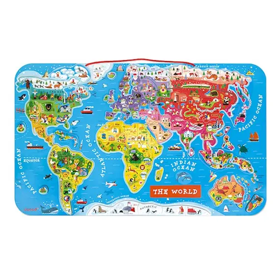 სათამაშო საგანმანათლებლო რუკა Janod Magnetic world map Janod English J05504, 2 image - TechMall.geსათამაშო საგანმანათლებლო რუკა Janod Magnetic world map Janod English J05504, 2 image - TechMall.ge ,სათამაშო საგანმანათლებლო რუკა Janod Magnetic world map Janod English J05504, 2 image - TechMall.ge