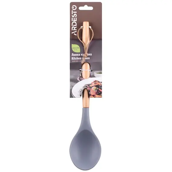 სილიკონის კოვზი Ardesto Spoon Midori, silicone, wood, 2 image - TechMall.geსილიკონის კოვზი Ardesto Spoon Midori, silicone, wood, 2 image - TechMall.ge ,სილიკონის კოვზი Ardesto Spoon Midori, silicone, wood, 2 image - TechMall.ge