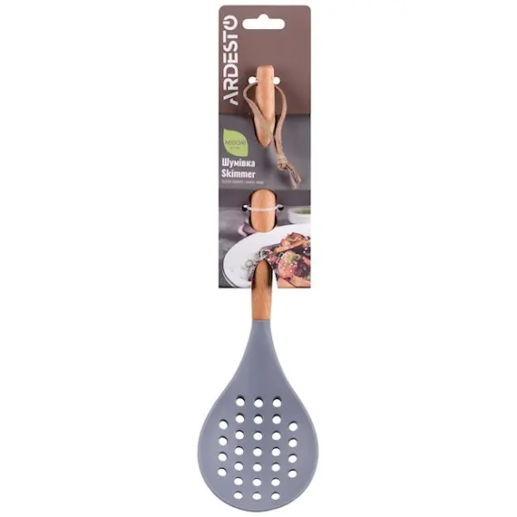 სილიკონის სკიმერი Ardesto Skimmer Midori, silicone, wood, 2 image - TechMall.geსილიკონის სკიმერი Ardesto Skimmer Midori, silicone, wood, 2 image - TechMall.ge ,სილიკონის სკიმერი Ardesto Skimmer Midori, silicone, wood, 2 image - TechMall.ge