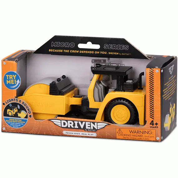 ტრაქტორი DRIVEN MICRO STEAM ROLLER, 3 image - TechMall.geტრაქტორი DRIVEN MICRO STEAM ROLLER, 3 image - TechMall.ge ,ტრაქტორი DRIVEN MICRO STEAM ROLLER, 3 image - TechMall.ge