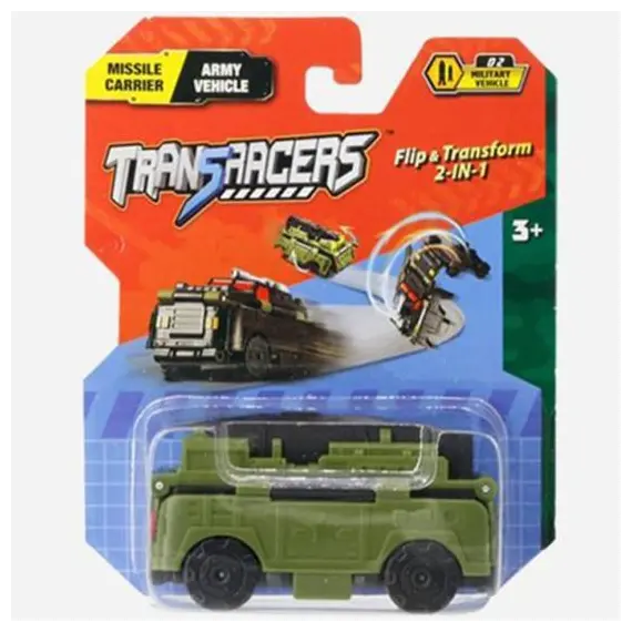 სათამაშო მანქანა TransRacers Missile Carrier & Army Vehicle - TechMall.geსათამაშო მანქანა TransRacers Missile Carrier & Army Vehicle - TechMall.ge ,სათამაშო მანქანა TransRacers Missile Carrier & Army Vehicle - TechMall.ge