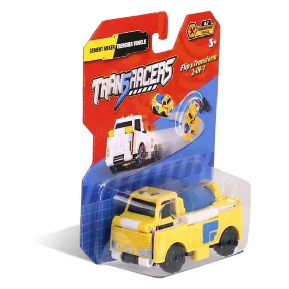 სათამაშო მანქანა TransRacers Cement Mixer & Trencher Vehicle - TechMall.geსათამაშო მანქანა TransRacers Cement Mixer & Trencher Vehicle - TechMall.ge ,სათამაშო მანქანა TransRacers Cement Mixer & Trencher Vehicle - TechMall.ge