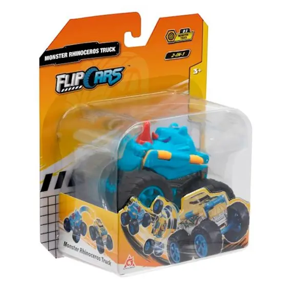 მანქანა Flip Cars 2-in-1 Flip Vehicle- Monster Rhinoceros Truck, 3 image - TechMall.geმანქანა Flip Cars 2-in-1 Flip Vehicle- Monster Rhinoceros Truck, 3 image - TechMall.ge ,მანქანა Flip Cars 2-in-1 Flip Vehicle- Monster Rhinoceros Truck, 3 image - TechMall.ge