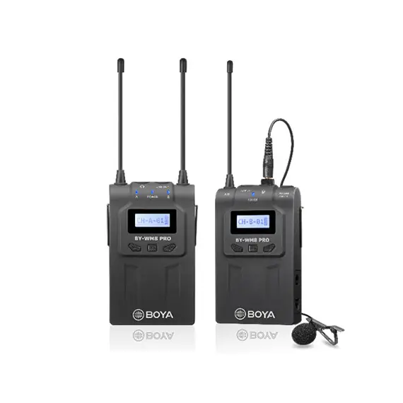 მიკროფონი BOYA BY-WM8 PRO-K1 UHF Wireless microphone - TechMall.geმიკროფონი BOYA BY-WM8 PRO-K1 UHF Wireless microphone - TechMall.ge ,მიკროფონი BOYA BY-WM8 PRO-K1 UHF Wireless microphone - TechMall.ge