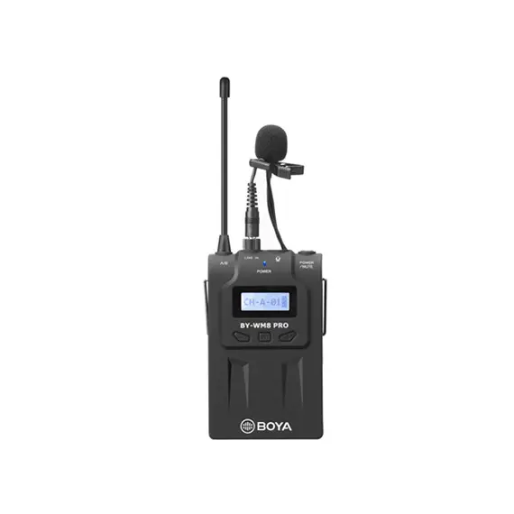 მიკროფონი BOYA BY-WM8 PRO-K1 UHF Wireless microphone, 3 image - TechMall.geმიკროფონი BOYA BY-WM8 PRO-K1 UHF Wireless microphone, 3 image - TechMall.ge ,მიკროფონი BOYA BY-WM8 PRO-K1 UHF Wireless microphone, 3 image - TechMall.ge