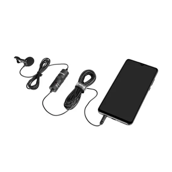 მიკროფონი BOYA BY-M1 Omni Directional Lavalier Microphone, 3 image - TechMall.geმიკროფონი BOYA BY-M1 Omni Directional Lavalier Microphone, 3 image - TechMall.ge ,მიკროფონი BOYA BY-M1 Omni Directional Lavalier Microphone, 3 image - TechMall.ge
