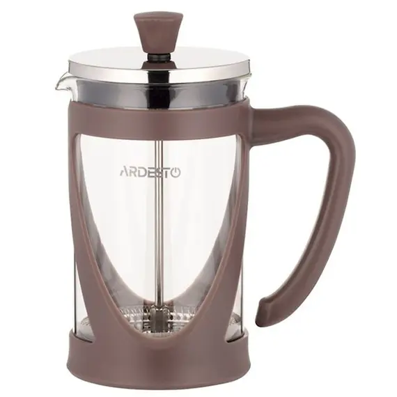 ჩაის დასაყენებელი Ardesto French press Gemini, 600 ml, stainless steel, glass, plastic - TechMall.geჩაის დასაყენებელი Ardesto French press Gemini, 600 ml, stainless steel, glass, plastic - TechMall.ge ,ჩაის დასაყენებელი Ardesto French press Gemini, 600 ml, stainless steel, glass, plastic - TechMall.ge