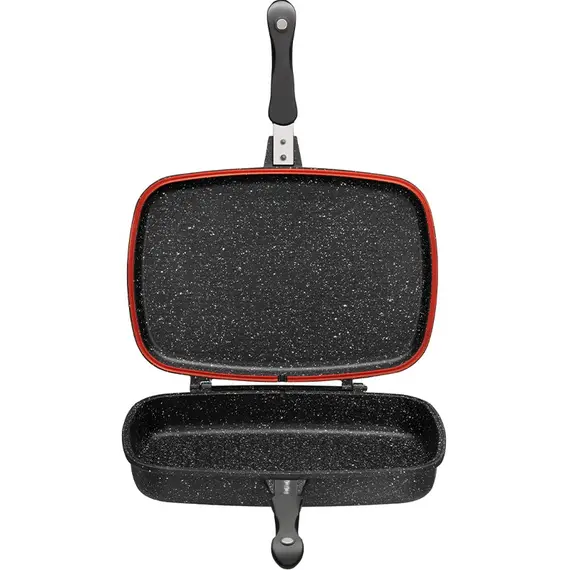 გრილის ტაფა Ardesto Double-sided grill pan Gemini Grill 36 cm, black, aluminum, 3 image - TechMall.geგრილის ტაფა Ardesto Double-sided grill pan Gemini Grill 36 cm, black, aluminum, 3 image - TechMall.ge ,გრილის ტაფა Ardesto Double-sided grill pan Gemini Grill 36 cm, black, aluminum, 3 image - TechMall.ge
