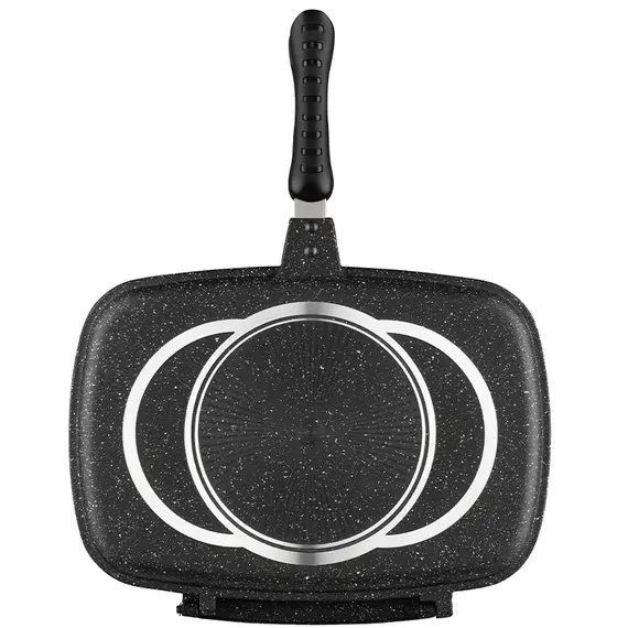 გრილის ტაფა Ardesto Double-sided grill pan Gemini Grill 36 cm, black, aluminum, 2 image - TechMall.geგრილის ტაფა Ardesto Double-sided grill pan Gemini Grill 36 cm, black, aluminum, 2 image - TechMall.ge ,გრილის ტაფა Ardesto Double-sided grill pan Gemini Grill 36 cm, black, aluminum, 2 image - TechMall.ge