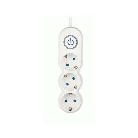 დამაგრძელებელი კაბელი 2E 3 Ways socket,with children protection. H05VV-F 3G*1.0mm, 3m, white, suitable for vertical mounting, 3 image - TechMall.geდამაგრძელებელი კაბელი 2E 3 Ways socket,with children protection. H05VV-F 3G*1.0mm, 3m, white, suitable for vertical mounting, 3 image - TechMall.ge ,დამაგრძელებელი კაბელი 2E 3 Ways socket,with children protection. H05VV-F 3G*1.0mm, 3m, white, suitable for vertical mounting, 3 image - TechMall.ge