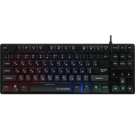 კლავიატურა 2E GAMING Keyboard KG290 87 keys LED USB Black UKR - TechMall.geკლავიატურა 2E GAMING Keyboard KG290 87 keys LED USB Black UKR - TechMall.ge ,კლავიატურა 2E GAMING Keyboard KG290 87 keys LED USB Black UKR - TechMall.ge