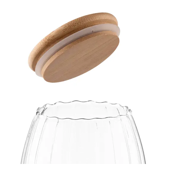 ქილა Ardesto Jar Fresh Vintage 750 ml, glass, bamboo, 2 image - TechMall.geქილა Ardesto Jar Fresh Vintage 750 ml, glass, bamboo, 2 image - TechMall.ge ,ქილა Ardesto Jar Fresh Vintage 750 ml, glass, bamboo, 2 image - TechMall.ge