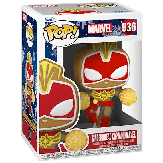 სათამაშო საკოლექციო ფიგურა Funko POP! Bobble Marvel Holiday Gingerbread Captain Marvel 50661 - TechMall.geსათამაშო საკოლექციო ფიგურა Funko POP! Bobble Marvel Holiday Gingerbread Captain Marvel 50661 - TechMall.ge ,სათამაშო საკოლექციო ფიგურა Funko POP! Bobble Marvel Holiday Gingerbread Captain Marvel 50661 - TechMall.ge