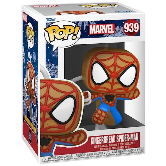 სათამაშო საკოლექციო ფიგურა Funko POP! Bobble Marvel Holiday Gingerbread Spider-Man 50664 - TechMall.geსათამაშო საკოლექციო ფიგურა Funko POP! Bobble Marvel Holiday Gingerbread Spider-Man 50664 - TechMall.ge ,სათამაშო საკოლექციო ფიგურა Funko POP! Bobble Marvel Holiday Gingerbread Spider-Man 50664 - TechMall.ge