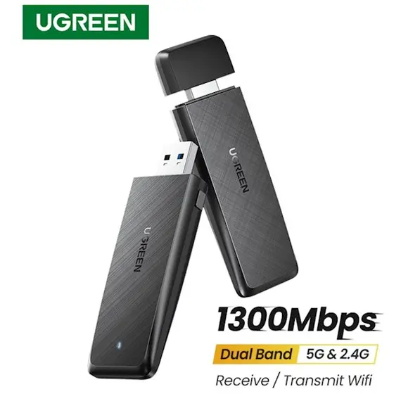 Wi-Fi ადაპტერი UGREEN CM492 (50340), 2 image - TechMall.geWi-Fi ადაპტერი UGREEN CM492 (50340), 2 image - TechMall.ge ,Wi-Fi ადაპტერი UGREEN CM492 (50340), 2 image - TechMall.ge