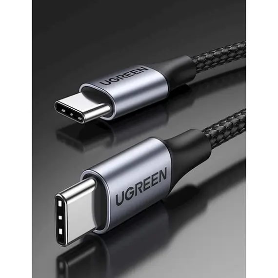 USB კაბელი UGREEN US316 (70427) USB Type-C to Type-C 100W PD Fast Charging Cable, 1m, Black, 2 image - TechMall.geUSB კაბელი UGREEN US316 (70427) USB Type-C to Type-C 100W PD Fast Charging Cable, 1m, Black, 2 image - TechMall.ge ,USB კაბელი UGREEN US316 (70427) USB Type-C to Type-C 100W PD Fast Charging Cable, 1m, Black, 2 image - TechMall.ge