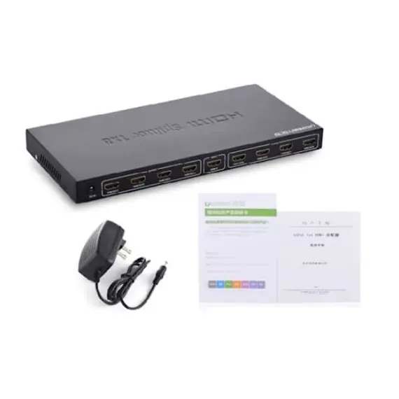 სპლიტერი UGREEN 40203 1x8 HDMI Amplifier Splitter Black, 3 image - TechMall.geსპლიტერი UGREEN 40203 1x8 HDMI Amplifier Splitter Black, 3 image - TechMall.ge ,სპლიტერი UGREEN 40203 1x8 HDMI Amplifier Splitter Black, 3 image - TechMall.ge
