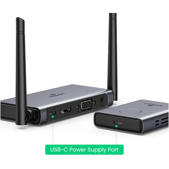 უსადენო HDMI გადამცემი UGREEN CM506 (50633) Wireless Transmitter SIlver, 2 image - TechMall.geუსადენო HDMI გადამცემი UGREEN CM506 (50633) Wireless Transmitter SIlver, 2 image - TechMall.ge ,უსადენო HDMI გადამცემი UGREEN CM506 (50633) Wireless Transmitter SIlver, 2 image - TechMall.ge
