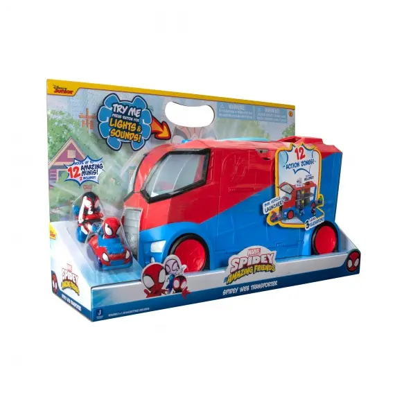 სათამაშო მანქანა Spidey Feature Vehicle Spidey Transporter, 4 image - TechMall.geსათამაშო მანქანა Spidey Feature Vehicle Spidey Transporter, 4 image - TechMall.ge ,სათამაშო მანქანა Spidey Feature Vehicle Spidey Transporter, 4 image - TechMall.ge