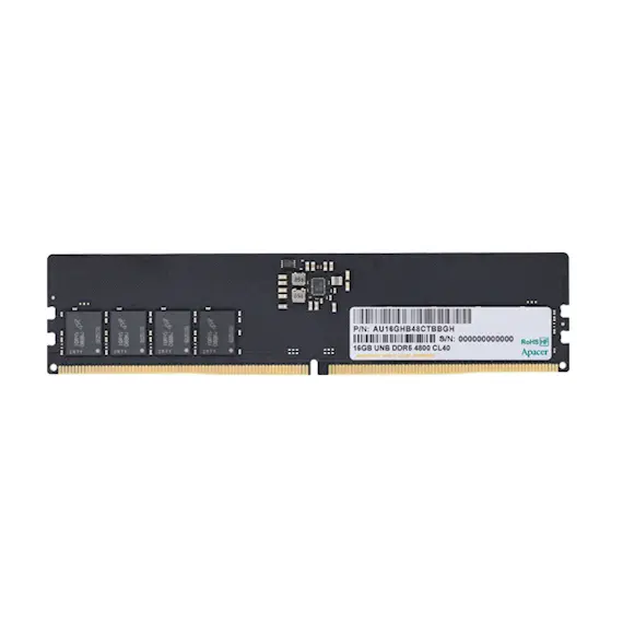 ოპერატიული მეხსიერება Apacer DDR5 DIMM 4800-40 2048x8 16GB - TechMall.geოპერატიული მეხსიერება Apacer DDR5 DIMM 4800-40 2048x8 16GB - TechMall.ge ,ოპერატიული მეხსიერება Apacer DDR5 DIMM 4800-40 2048x8 16GB - TechMall.ge