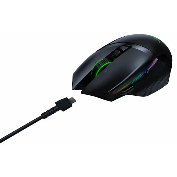 მაუსი Razer Gaming Mouse Basilisk Ultimate & Mouse Dock WL RGB Black, 2 image - TechMall.geმაუსი Razer Gaming Mouse Basilisk Ultimate & Mouse Dock WL RGB Black, 2 image - TechMall.ge ,მაუსი Razer Gaming Mouse Basilisk Ultimate & Mouse Dock WL RGB Black, 2 image - TechMall.ge