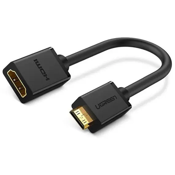 ადაპტერი UGREEN Mini HDMI Male to HDMI Female¶Adapter Cable 22cm (Black) - TechMall.geადაპტერი UGREEN Mini HDMI Male to HDMI Female¶Adapter Cable 22cm (Black) - TechMall.ge ,ადაპტერი UGREEN Mini HDMI Male to HDMI Female¶Adapter Cable 22cm (Black) - TechMall.ge