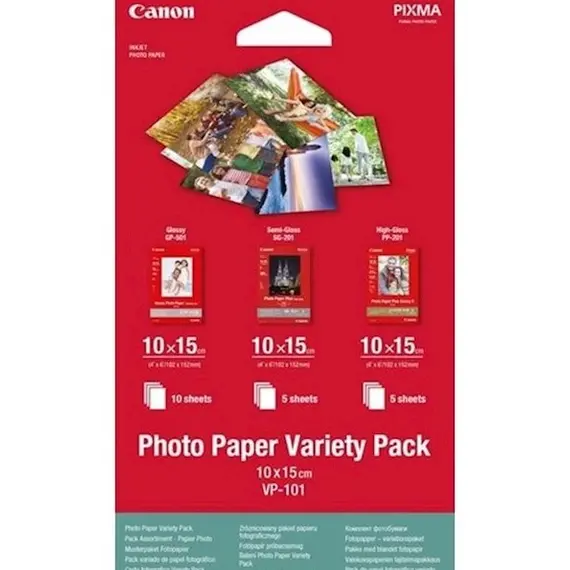 ფოტო ქაღალდი Canon VP-101 Photo Paper Variety Pack 4x6 - 20 Sheets - TechMall.geფოტო ქაღალდი Canon VP-101 Photo Paper Variety Pack 4x6 - 20 Sheets - TechMall.ge ,ფოტო ქაღალდი Canon VP-101 Photo Paper Variety Pack 4x6 - 20 Sheets - TechMall.ge