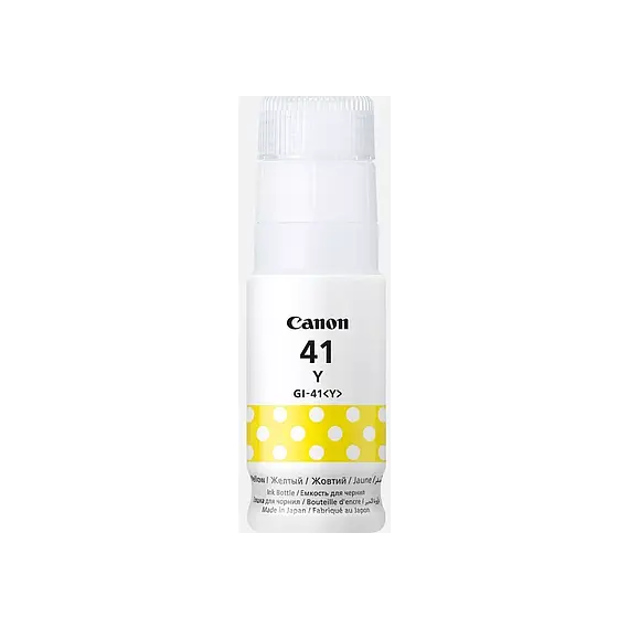 კარტრიჯი Canon INK GI-41 Y for PIXMA 1420 / 2420 / 3420 7700 pages, 2 image - TechMall.geკარტრიჯი Canon INK GI-41 Y for PIXMA 1420 / 2420 / 3420 7700 pages, 2 image - TechMall.ge ,კარტრიჯი Canon INK GI-41 Y for PIXMA 1420 / 2420 / 3420 7700 pages, 2 image - TechMall.ge