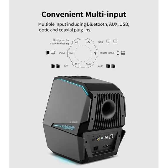 დინამიკი Edifier G5000, 88W, Bluetooth, AUX, USB, Speaker, Black, 2 image - TechMall.geდინამიკი Edifier G5000, 88W, Bluetooth, AUX, USB, Speaker, Black, 2 image - TechMall.ge ,დინამიკი Edifier G5000, 88W, Bluetooth, AUX, USB, Speaker, Black, 2 image - TechMall.ge