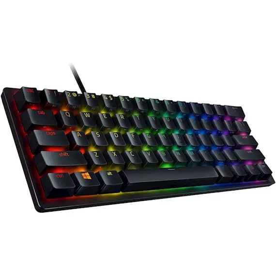 კლავიატურა Razer Huntsman Mini (Purple Switch) - US Layout, 3 image - TechMall.geკლავიატურა Razer Huntsman Mini (Purple Switch) - US Layout, 3 image - TechMall.ge ,კლავიატურა Razer Huntsman Mini (Purple Switch) - US Layout, 3 image - TechMall.ge