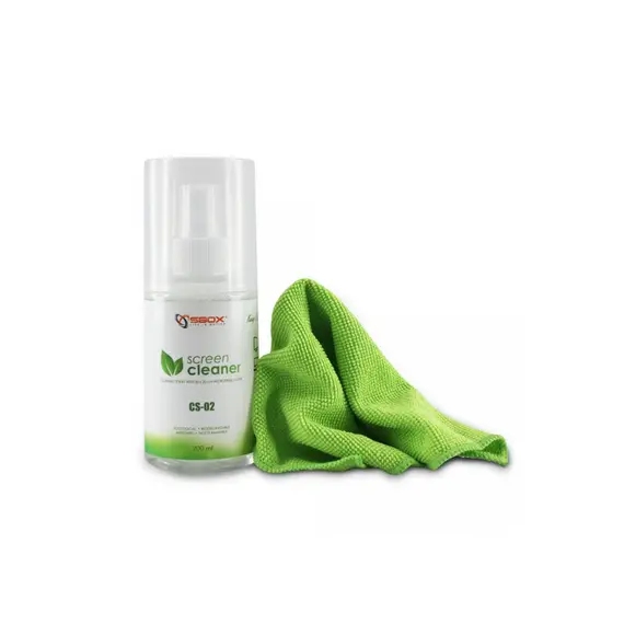 ეკრანის საწმენდი საშუალება SBOX Screen Cleaner CS-02 200 ml Green, 2 image - TechMall.geეკრანის საწმენდი საშუალება SBOX Screen Cleaner CS-02 200 ml Green, 2 image - TechMall.ge ,ეკრანის საწმენდი საშუალება SBOX Screen Cleaner CS-02 200 ml Green, 2 image - TechMall.ge