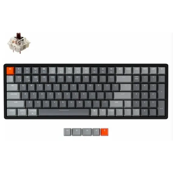 კლავიატურა Keychron K4 100 Key Aluminum Frame Hot-Swap Gateron RGB Brown, 2 image - TechMall.geკლავიატურა Keychron K4 100 Key Aluminum Frame Hot-Swap Gateron RGB Brown, 2 image - TechMall.ge ,კლავიატურა Keychron K4 100 Key Aluminum Frame Hot-Swap Gateron RGB Brown, 2 image - TechMall.ge