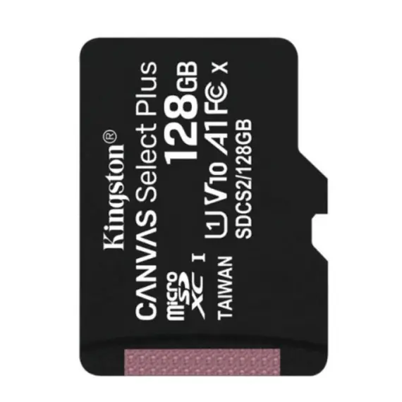 მეხსიერების ბარათი Kingston microSD 128GB C10 UHS-I R100MB/s, 2 image - TechMall.geმეხსიერების ბარათი Kingston microSD 128GB C10 UHS-I R100MB/s, 2 image - TechMall.ge ,მეხსიერების ბარათი Kingston microSD 128GB C10 UHS-I R100MB/s, 2 image - TechMall.ge