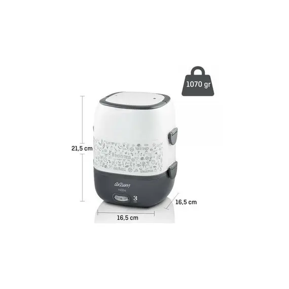 ელ. ლანჩბოქსი Arzum AR1073, 2 image - TechMall.geელ. ლანჩბოქსი Arzum AR1073, 2 image - TechMall.ge ,ელ. ლანჩბოქსი Arzum AR1073, 2 image - TechMall.ge