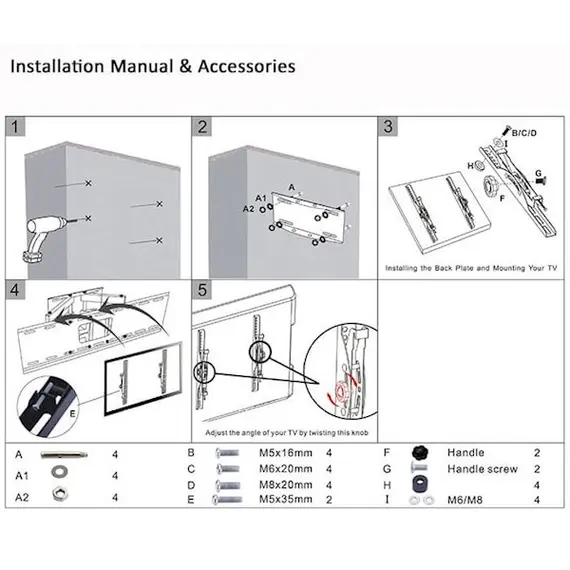 ტელევიზორის მოძრავი საკიდი Allscreen LCD LED TV Bracket CTMD60 universal TV size 40"-80" inch, 5 image - TechMall.geტელევიზორის მოძრავი საკიდი Allscreen LCD LED TV Bracket CTMD60 universal TV size 40"-80" inch, 5 image - TechMall.ge ,ტელევიზორის მოძრავი საკიდი Allscreen LCD LED TV Bracket CTMD60 universal TV size 40"-80" inch, 5 image - TechMall.ge