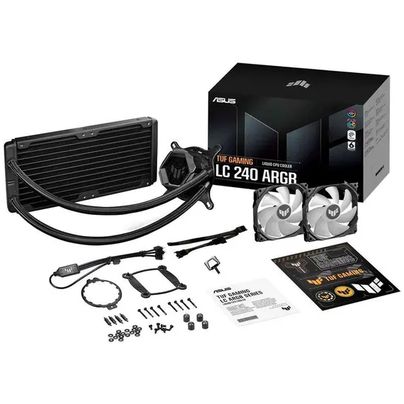 ქულერი ASUS TUF GAMING LC 240 ARGB Intel: LGA 115x, LGA 1700, 1200;AMD: AM4, AM4, ARGB, 5 image - TechMall.geქულერი ASUS TUF GAMING LC 240 ARGB Intel: LGA 115x, LGA 1700, 1200;AMD: AM4, AM4, ARGB, 5 image - TechMall.ge ,ქულერი ASUS TUF GAMING LC 240 ARGB Intel: LGA 115x, LGA 1700, 1200;AMD: AM4, AM4, ARGB, 5 image - TechMall.ge