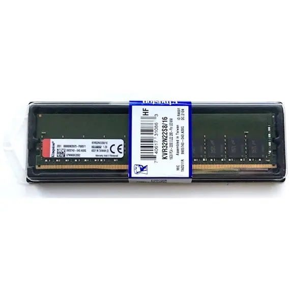 ოპერატიული მეხსიერება Kingston 16GB 3200MHz DDR4 DIMM Non-ECC CL22 1Rx8, 2 image - TechMall.geოპერატიული მეხსიერება Kingston 16GB 3200MHz DDR4 DIMM Non-ECC CL22 1Rx8, 2 image - TechMall.ge ,ოპერატიული მეხსიერება Kingston 16GB 3200MHz DDR4 DIMM Non-ECC CL22 1Rx8, 2 image - TechMall.ge