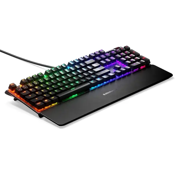 კლავიატურა SteelSeries Keyboard Apex 7 RGB 106key Brown Switch USB EN Black, 2 image - TechMall.geკლავიატურა SteelSeries Keyboard Apex 7 RGB 106key Brown Switch USB EN Black, 2 image - TechMall.ge ,კლავიატურა SteelSeries Keyboard Apex 7 RGB 106key Brown Switch USB EN Black, 2 image - TechMall.ge