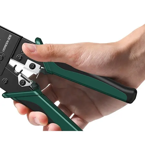 ჯეკონატორი UGREEN NW136 (70683) Crimping Tool, Black/Green, 3 image - TechMall.geჯეკონატორი UGREEN NW136 (70683) Crimping Tool, Black/Green, 3 image - TechMall.ge ,ჯეკონატორი UGREEN NW136 (70683) Crimping Tool, Black/Green, 3 image - TechMall.ge
